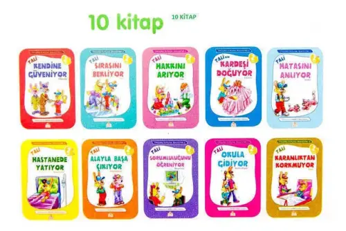 Öykülerle Duygusal Zeka Eğitimi Çocuk Dini Eğitim Seti (10 Kitap) - Nesil Yayınevi (1)