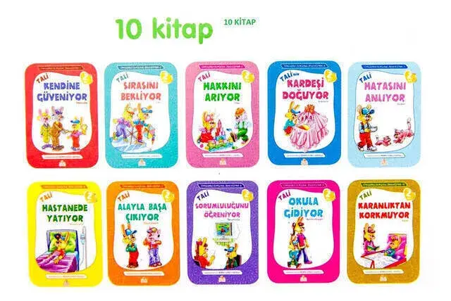 Öykülerle Duygusal Zeka Eğitimi Çocuk Dini Eğitim Seti (10 Kitap) - 2