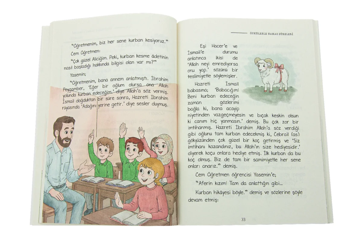 Öykülerle Namaz Sureleri İslami Çocuk Kitabı - 3