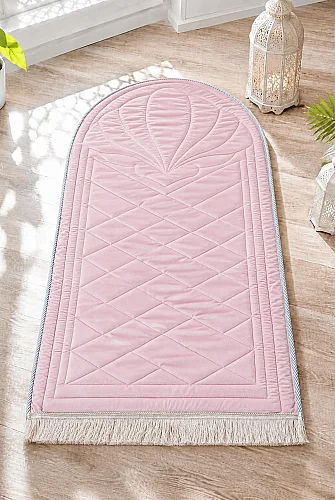 Padded Soft Prayer Rug - Pink - 1