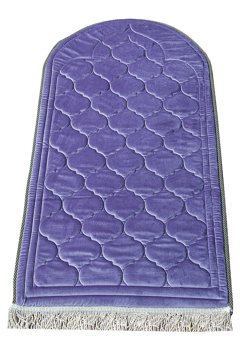 Padded Soft Prayer Rug - Purple - 2