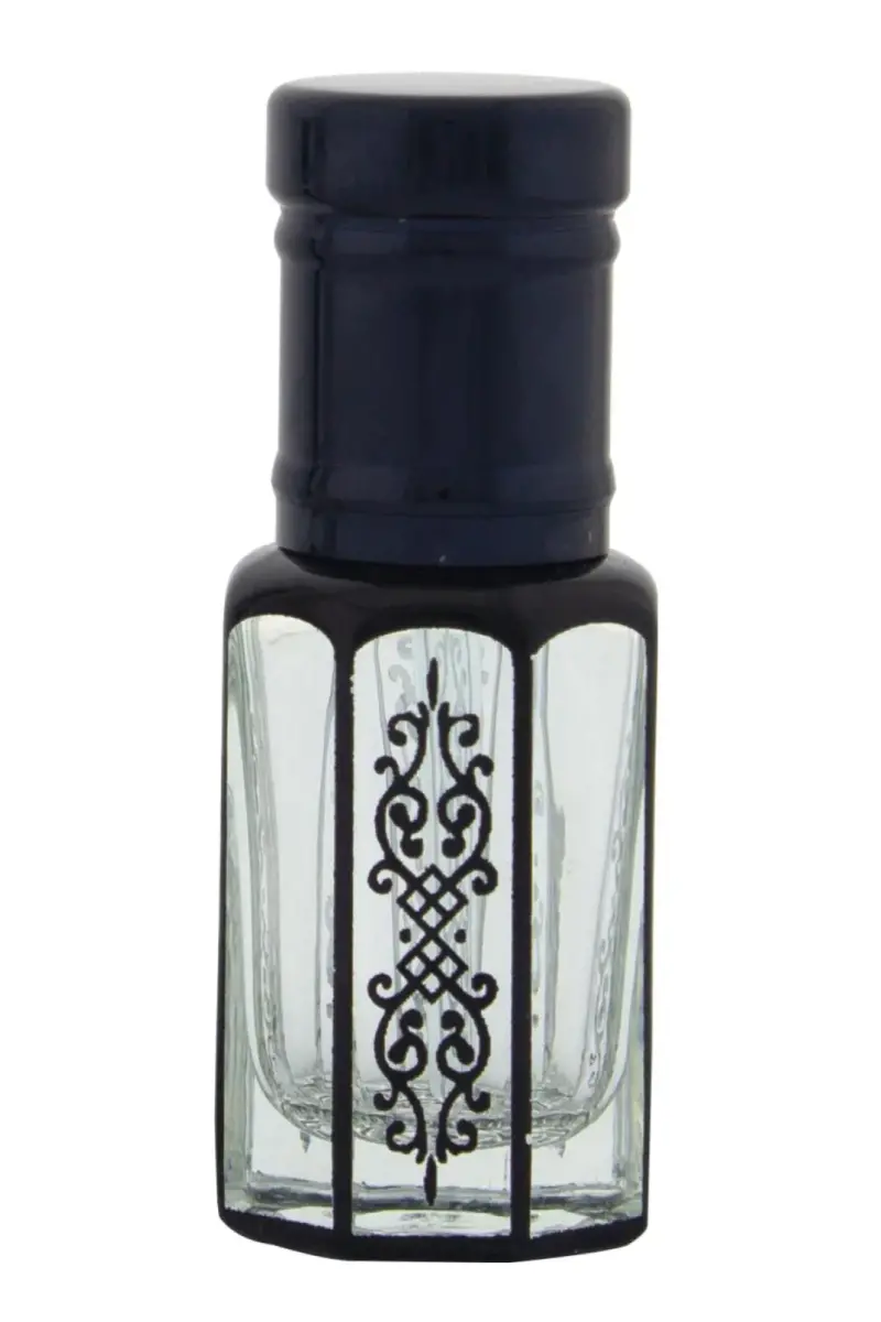 Parfüm Esans Cam Şişesi Black Boş Esans Şişesi 3 Ml. Premium A114-3ML-3 - 1