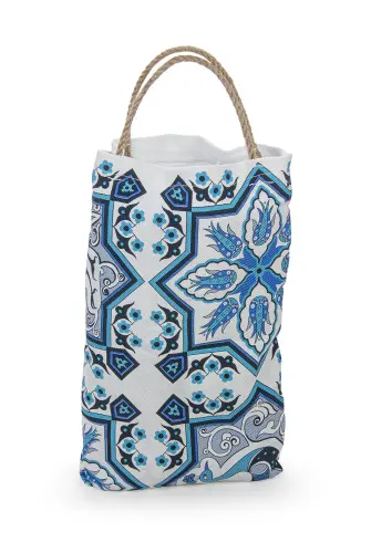 Peacock Tile Printed Cotton Bamboo Loincloth - 2