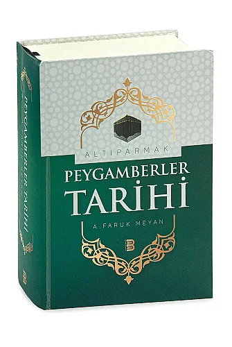 Peygamberler Tarihi Kitabı A. Faruk Meyan Ciltli - Büyük Boy - Yeşil - 3