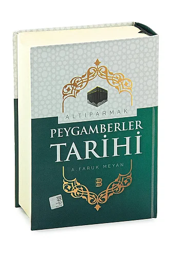 Peygamberler Tarihi Kitabı A. Faruk Meyan Ciltli - Büyük Boy - Yeşil - 4