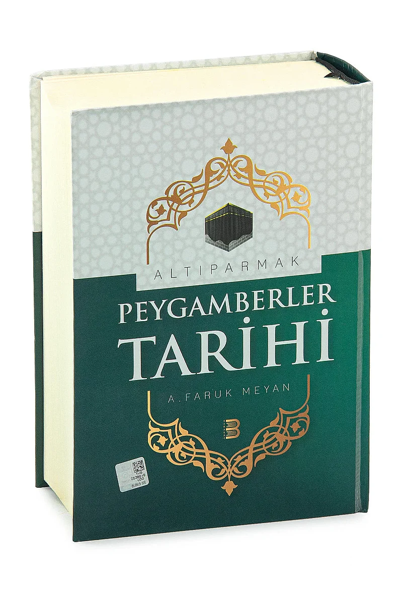 Peygamberler Tarihi Kitabı A. Faruk Meyan Ciltli - Büyük Boy - Yeşil - 4