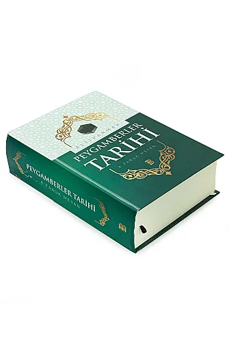 Peygamberler Tarihi Kitabı A. Faruk Meyan Ciltli - Büyük Boy - Yeşil - 7