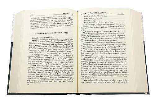 Peygamberler Tarihi Kitabı A. Faruk Meyan Ciltli - Büyük Boy - Yeşil - 5