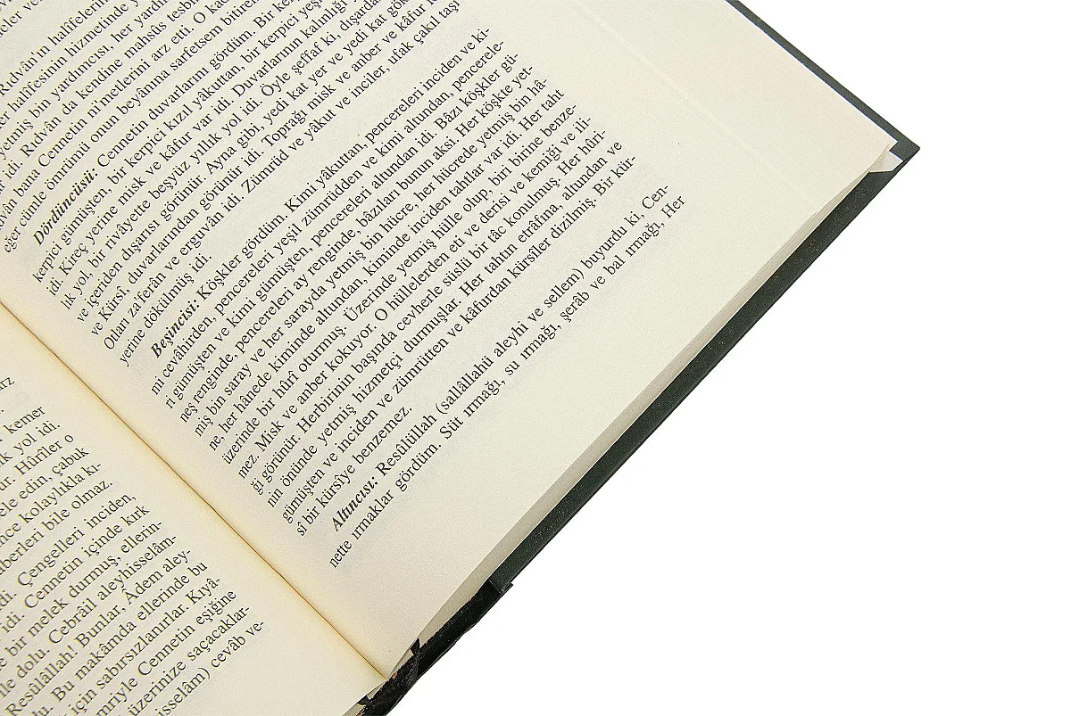 Peygamberler Tarihi Kitabı A. Faruk Meyan Ciltli - Büyük Boy - Yeşil - 6