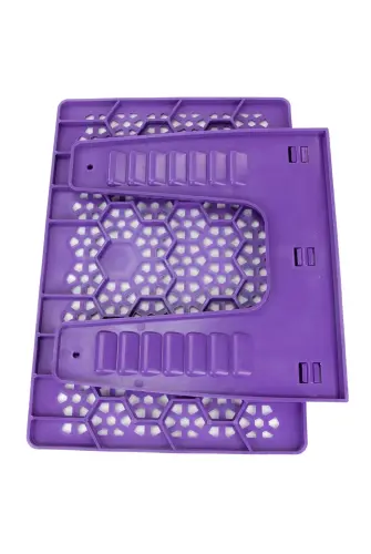 Plastic Desk - Practical Desk - Table Top Desk - Reading Stand - Purple Color - 3