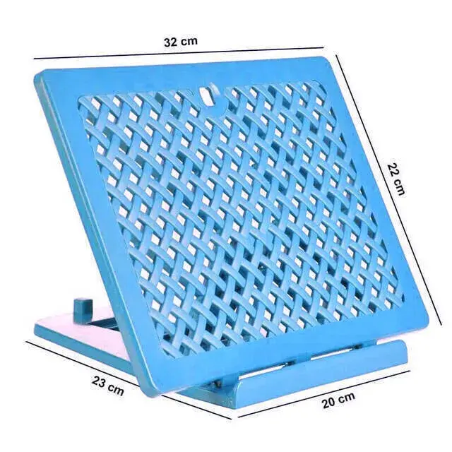 Plastik Rahle - Pratik Rahle - Masa Üstü Rahlesi - Kitap Okuma Standı - Mavi Renk - 1