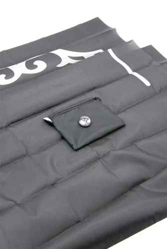 Pocket Prayer Rug with Compass - Black Color - 3