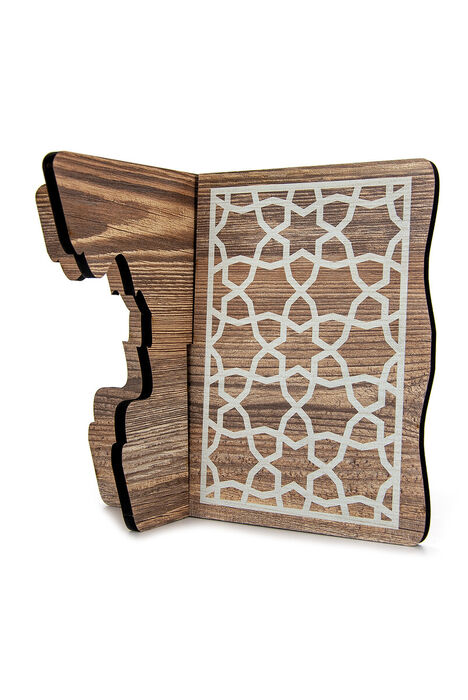 Portable Wooden Table Top Rahle Dark Brown - 3