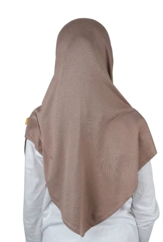 Pratik Hazır Geçmeli Çocuk Şal Kahve - 7