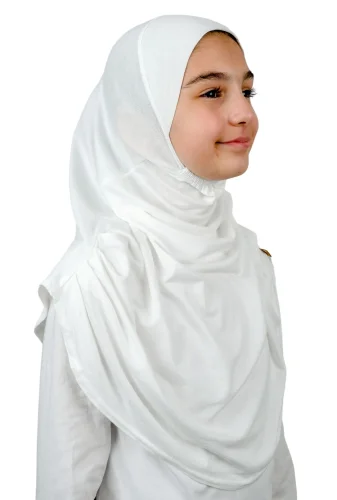Pratik Hazır Geçmeli Çocuk Şal Krem - 4