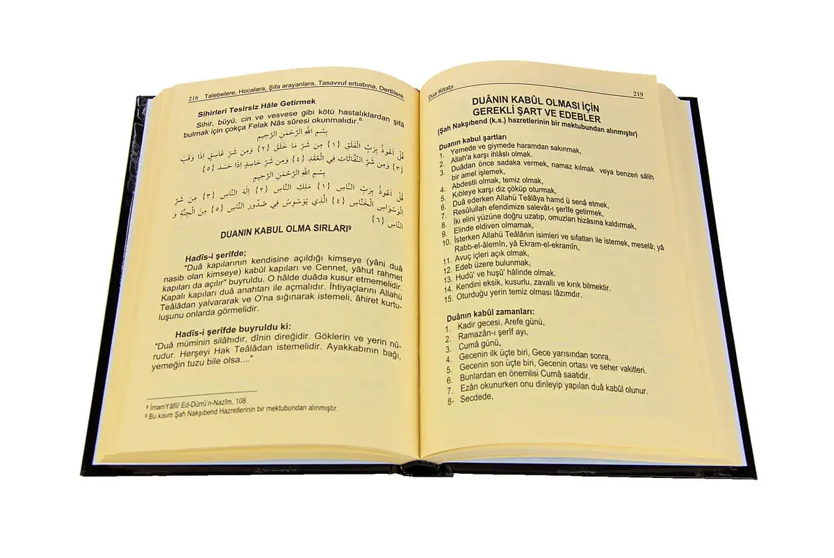 Prayer Book - Earthquake Dual - Hardcover - A.Kadir Dedeoğlu - 3