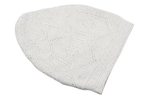 Prayer Cap (12 Pieces) White - 8111 - 2