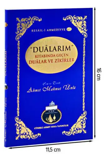 Prayers and Remembrances in My Prayers Book - Cübbeli Ahmet Hoca-1123 - 2