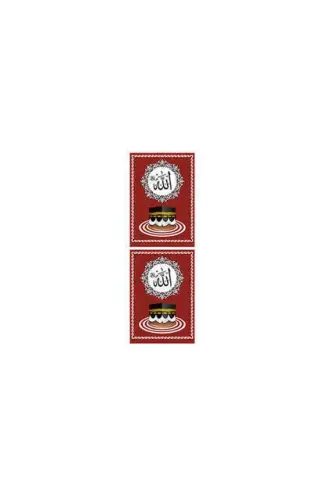 Pulpit Cover - Roller Blinds - Claret Red Color - Set of 3 - 3