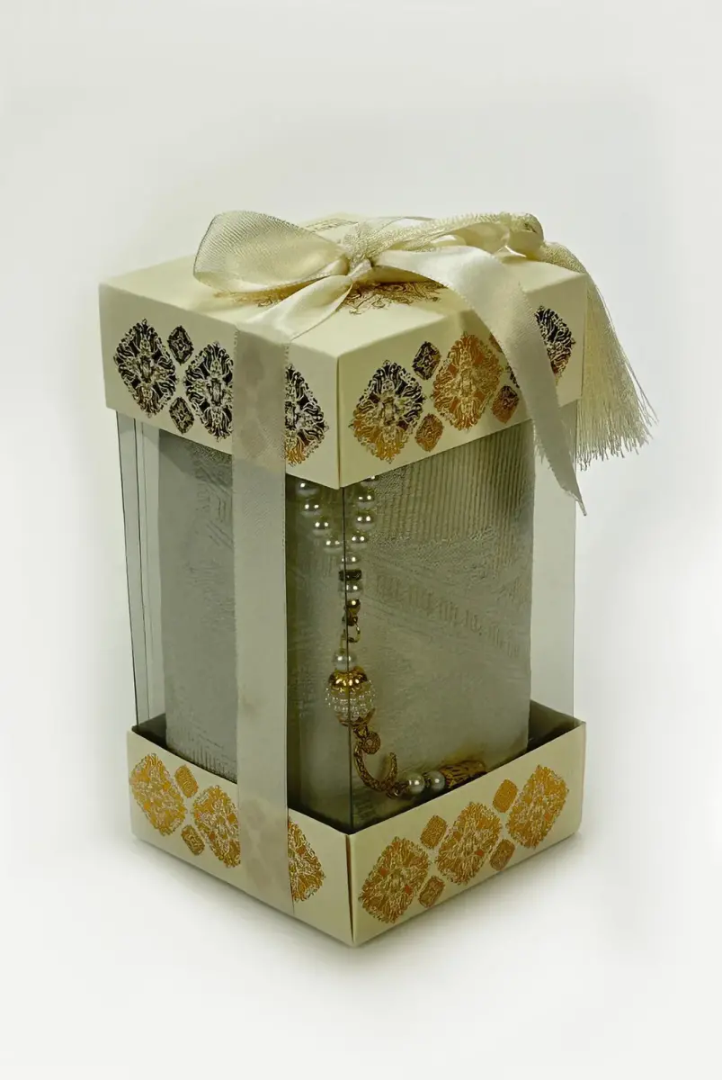 Pvc 2 li Hediyelik Set Krem - 1