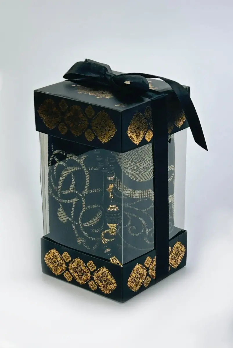 Pvc 2 li Hediyelik Set Siyah - 1