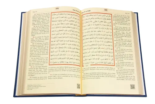 Quran with German Meal Medium Size - Purple - 3