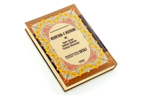Quran and Between The Lines Turkish Pronunciation and Meali - Rahle Boy - Haktan Publications - 3