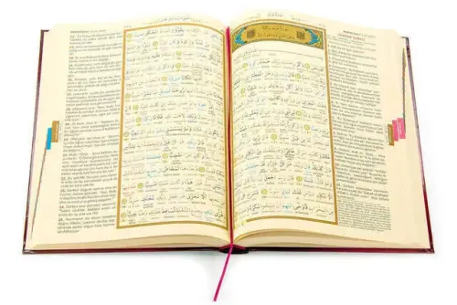 Quran and Colorful Word Mealali - Mealli Quran Karim - Rahle Boy - Ayfa Publishing House - 3