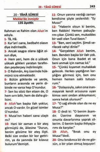 Quran Kerim and Supreme Meali - Meal Without Text - Bag Boy - Merve Publishing - Merve Yayınları (1)