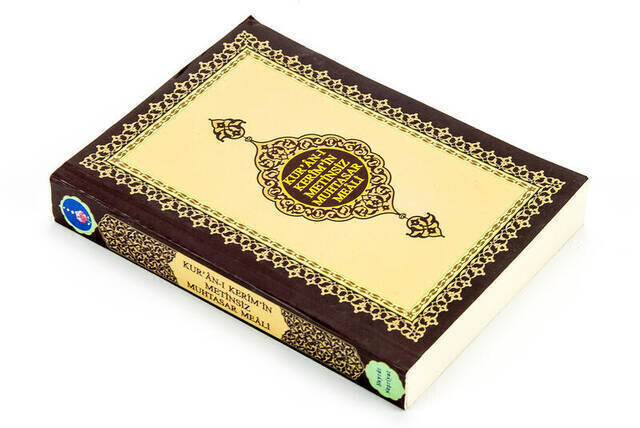 Quran Kerimin Textless Muhtasar Meali - Meal Without Text - Cep Boy - Hayrat Neşriyat