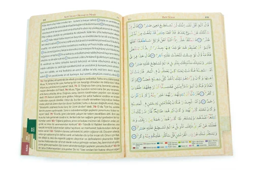 Rahle Boy Renklendirilmiş Tecvidli Yasin Kitabı – Türkçe Okunuşlu ve Mealli - 3