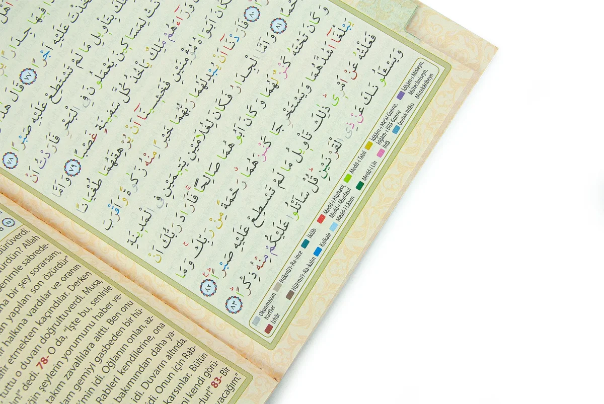 Rahle Boy Renklendirilmiş Tecvidli Yasin Kitabı – Türkçe Okunuşlu ve Mealli - 4