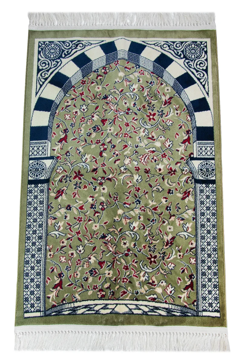 Ravza Desenli Kalın Halı Tipi Dokuma Seccade - 2