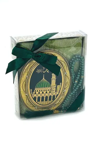 Ravza Pano 3 lü Set Yeşil - 1