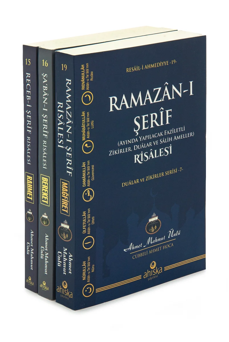 Recebi Şerif Risalesi - Şabanı Şerif Risalesi - Ramazanı Şerif Risalesi Üç Aylar Kitapları - 1