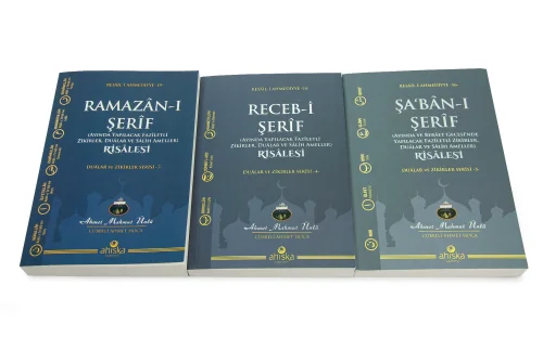 Recebi Şerif Risalesi - Şabanı Şerif Risalesi - Ramazanı Şerif Risalesi Üç Aylar Kitapları - 4