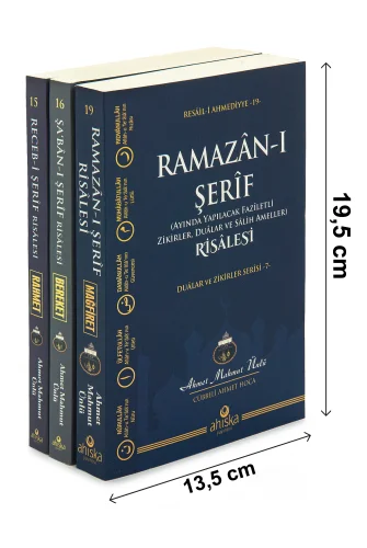 Recebi Şerif Risalesi - Şabanı Şerif Risalesi - Ramazanı Şerif Risalesi Üç Aylar Kitapları - 6