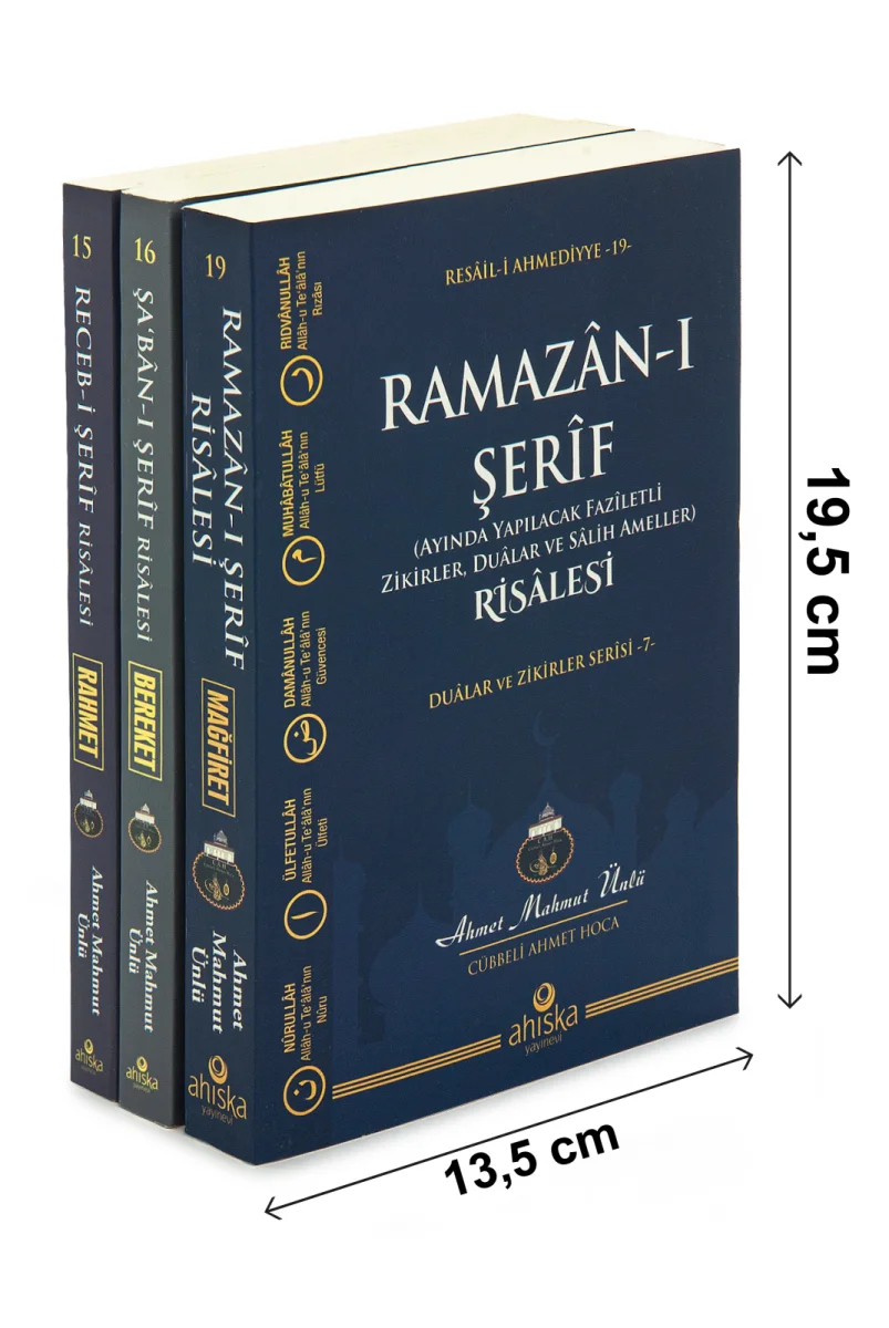 Recebi Şerif Risalesi - Şabanı Şerif Risalesi - Ramazanı Şerif Risalesi Üç Aylar Kitapları - 6