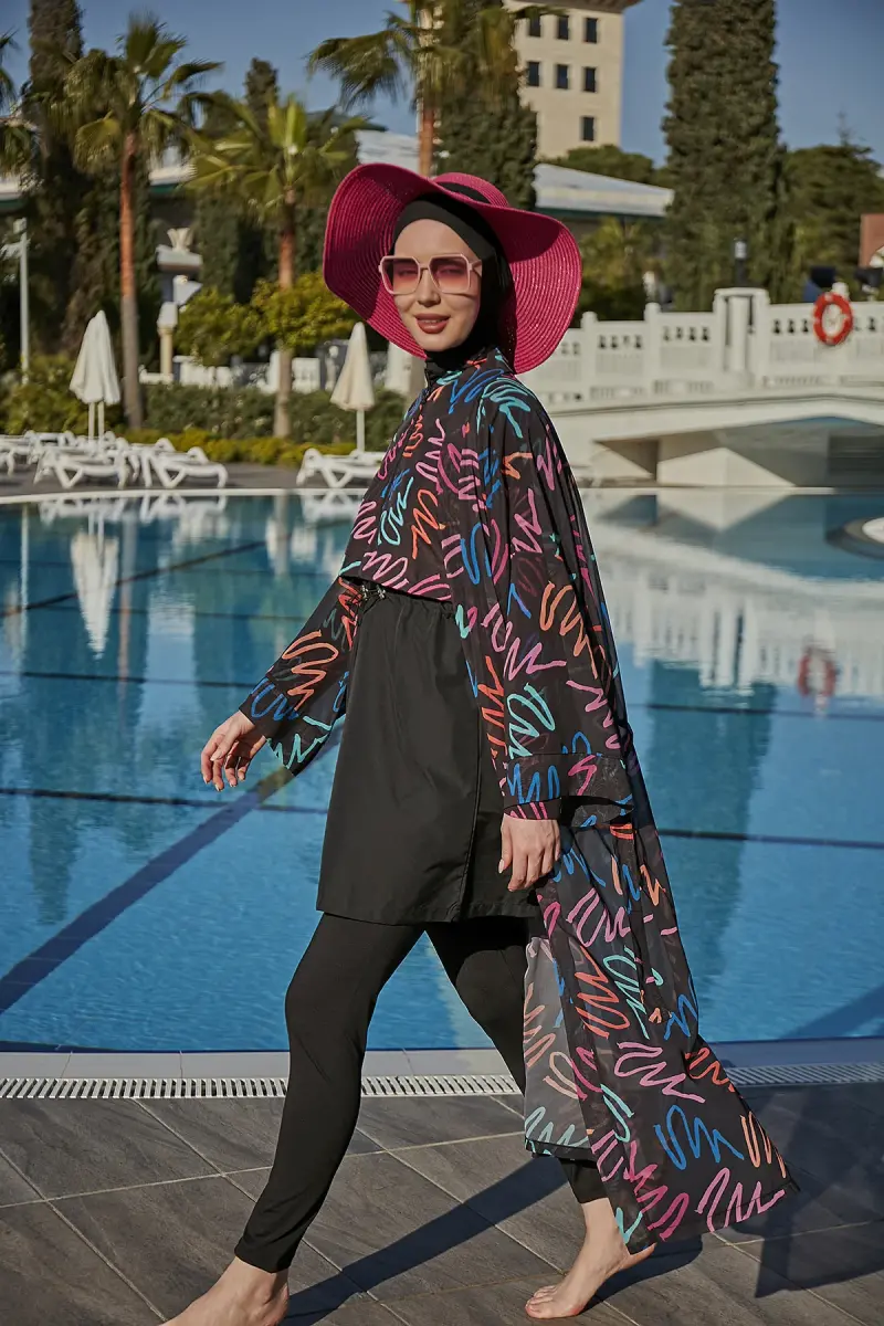 Remsa Neon Şifon Kimono Pareo RMS-RP013-26 Neon - 3