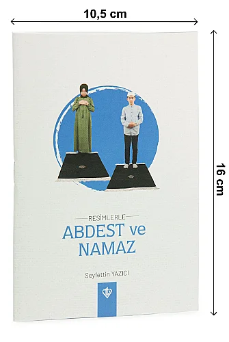 Resimli Abdest ve Namaz Kitabı | Çocuklar ve Yeni Başlayanlar İçin Öğretici Namaz Rehberi - Mavi - ihvanonline (1)
