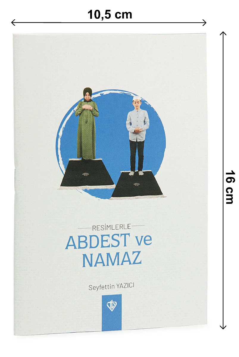 Resimli Abdest ve Namaz Kitabı | Çocuklar ve Yeni Başlayanlar İçin Öğretici Namaz Rehberi - Mavi - 2