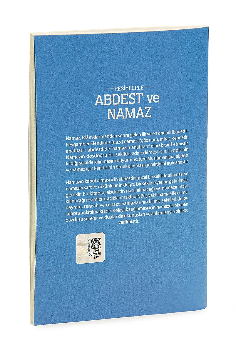 Resimli Abdest ve Namaz Kitabı | Çocuklar ve Yeni Başlayanlar İçin Öğretici Namaz Rehberi - Mavi - 5