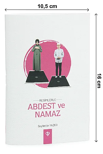 Resimli Abdest ve Namaz Kitabı | Çocuklar ve Yeni Başlayanlar İçin Öğretici Namaz Rehberi - Pembe - ihvanonline (1)