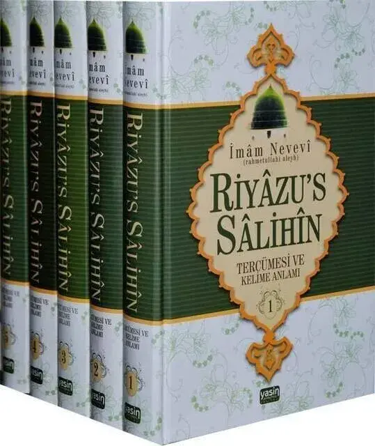 Riyazus Salihin Tercümesi ve Kelime Anlamı (5 Cilt) -1495 - 1
