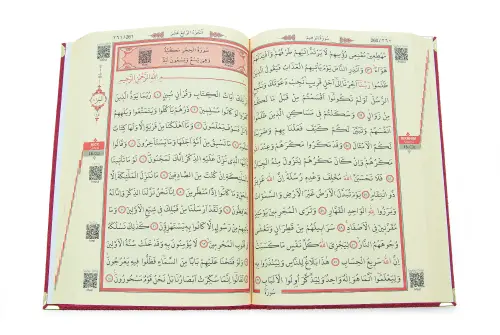 Sandıklı Kadife Kaplı Kuranı Kerim Seccade Seti - Şal, Tesbih, Takke - Bordo - 8