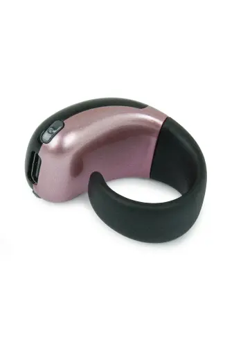 Şarjlı, Hafızalı, Titreşimli Dijital Zikirmatik Yüzük - Ayarlanabilir Boyut (18/20/22 mm) - Rosegold - 2