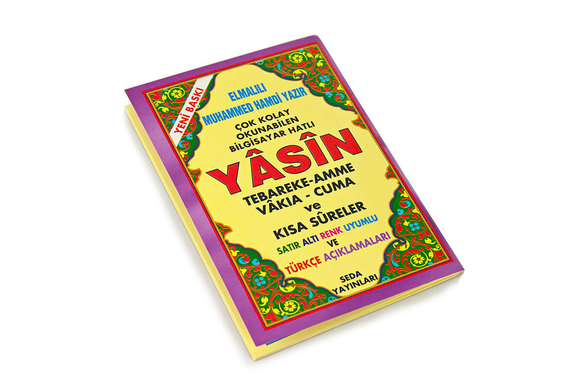 Satır Altı Mealli - Türkçe Açıklamalı Cep Boy Yasin Kitabı 