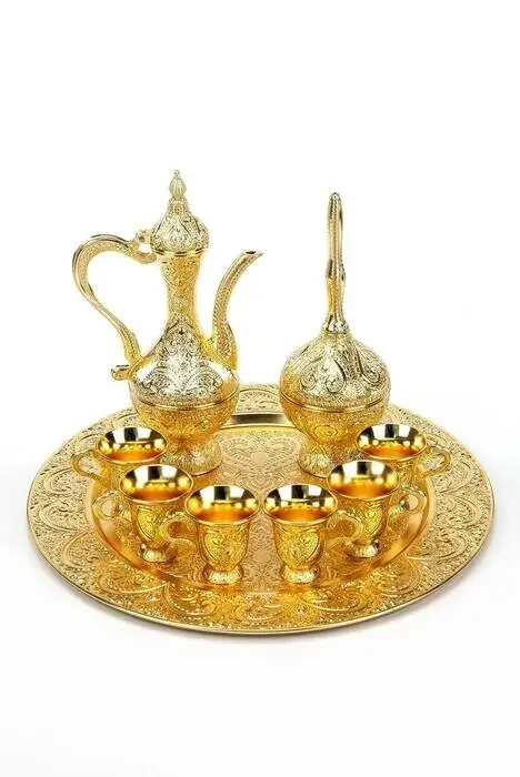 Sena Payitaht Hediyelik Tam Takım Gold 243-K-18 - 2