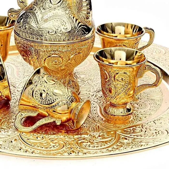Sena Payitaht Hediyelik Tam Takım Gold 243-K-18 - 3