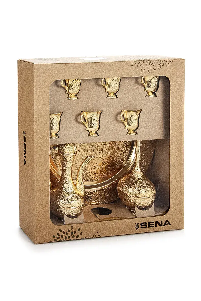 Sena Payitaht Hediyelik Tam Takım Gold 243-K-18 - 4